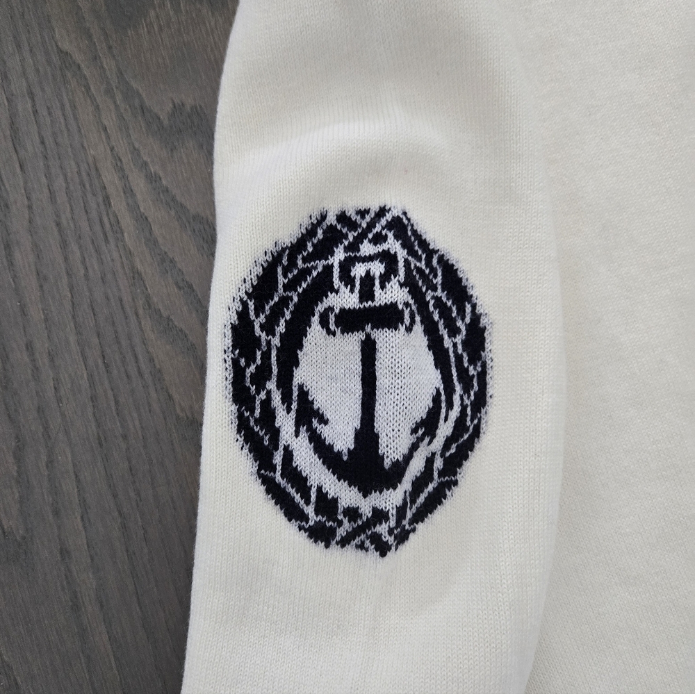$799 Les Copains Crew Neck Virgin Wool Sweater S (EU 40) - Picture 4 of 7